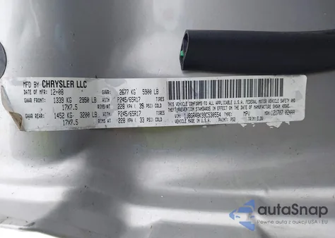 2009 Jeep Grand Cherokee Laredo z USA, uszkodzony, nr VIN 1J8GR48K99C530554